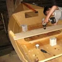 Как я строил лодку Последовательность постройки небольшой деревянной лодки